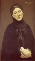 Portrait de la femme de l